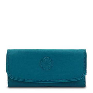 Kipling Money Land Snap Wallets Bold Emerald | AU 1789EB